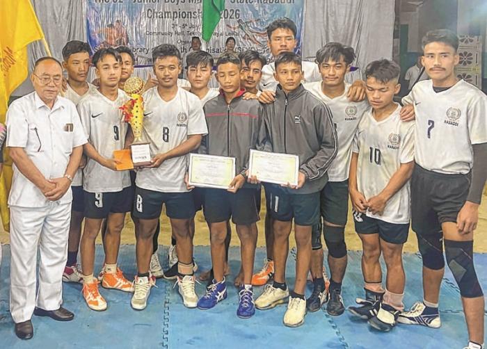 VETO crowned champions of 52nd State Junior Boys' Kabaddi Championship