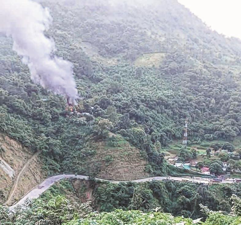 Village attacked, houses torched in Kangpokpi village, two hurt; KIM condemns