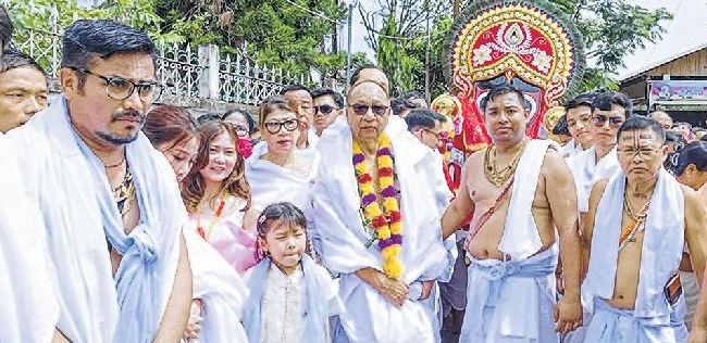 Khemchand prays for peace as State celebrates Kanglen