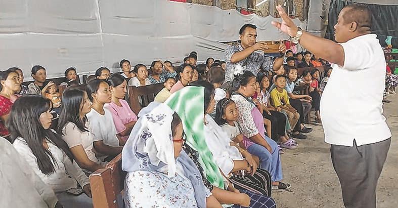 Konyak missionary visits families of six Naga victims