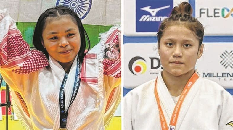 Linthoi Chanambam strikes another Asian Judo C'ship gold, Nungshithoi bags silver