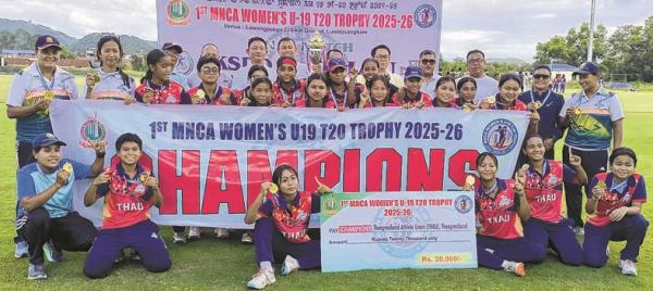 THAU trounce AKSDO by 5 wickets to lift inaugural MNCA Women's U19 T20 Trophy