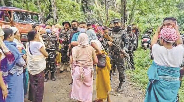 Another MPA camp shifted amid public protest