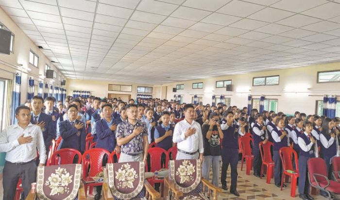 Campaign on drug free India held at Maram