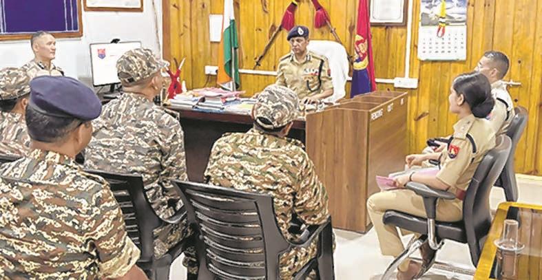 Director General of Police (DGP) Mukesh Singh