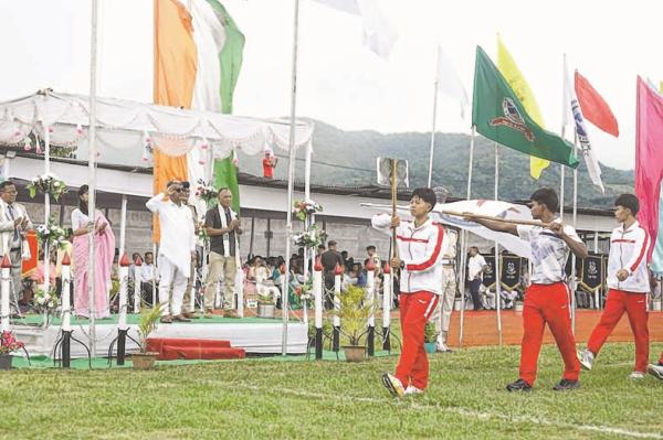 YAS Minister inaugurates 1st Bishnupur District Olympic Games, 2026