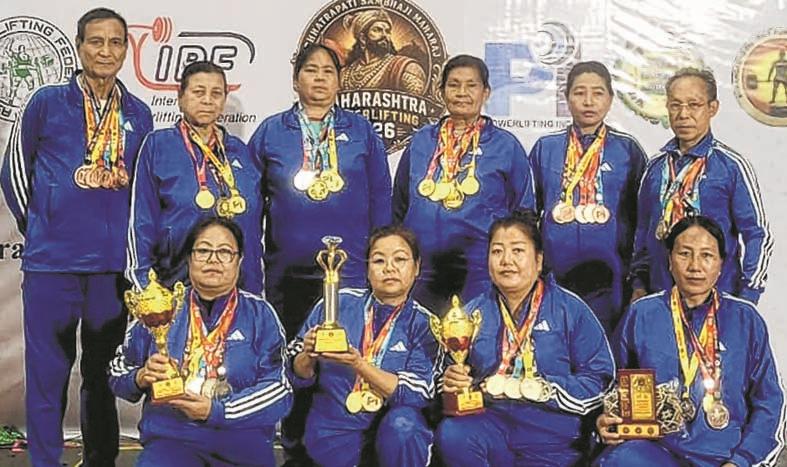 National Masters Powerlifting C'ship : Manipur conclude with 10 medals