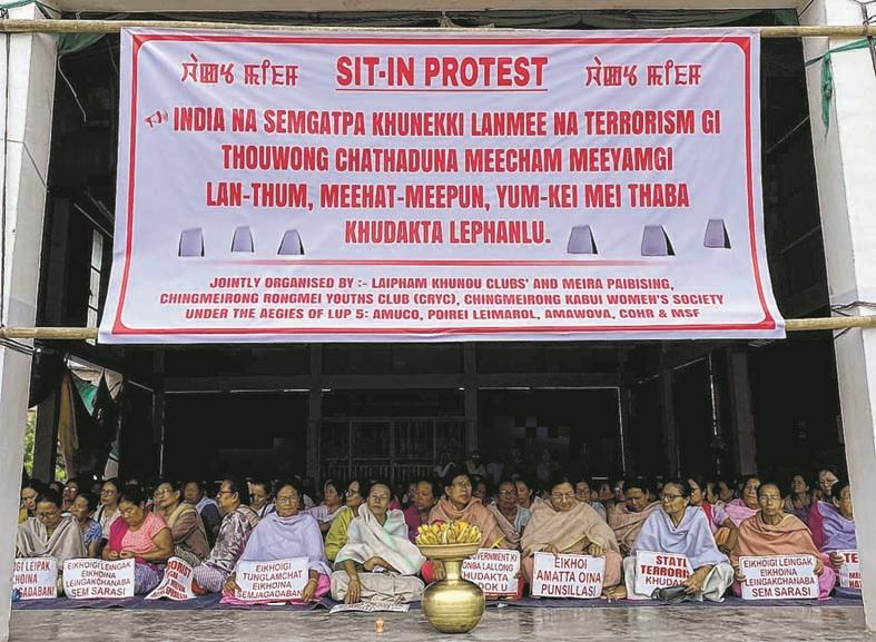 Protest continues against proxy war