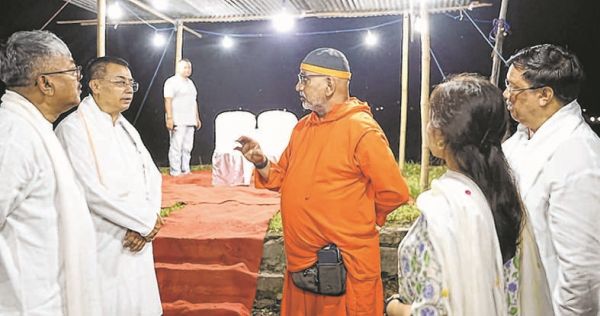 Foundation laid for girls' Sainik School