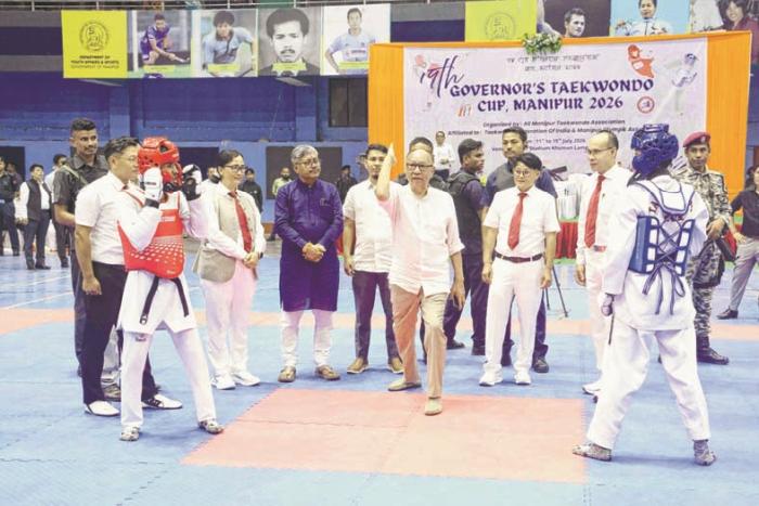 CM inaugurates 19th Governor's Taekwondo Cup
