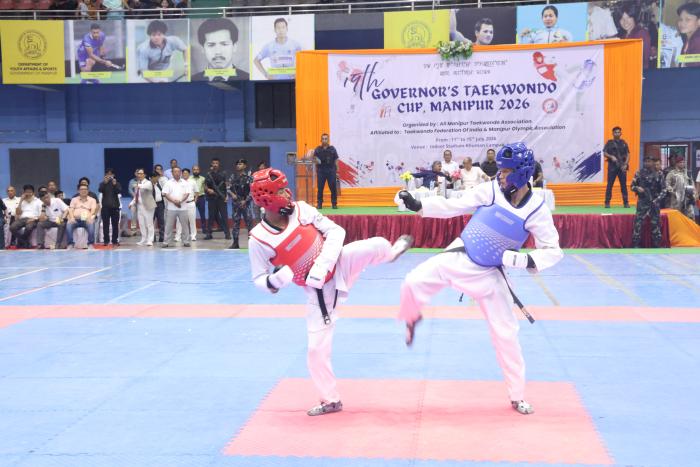 CM inaugurates 19th Governor's Taekwondo Cup