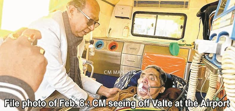 Valte's funeral today, Kuki CSOs caution CM not to attend