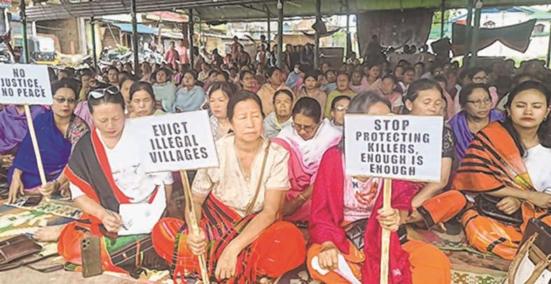 Meiteis, Nagas join hands in protest