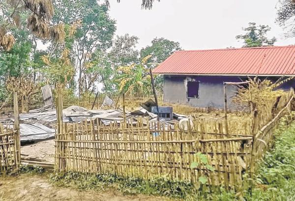 Another Naga village torched