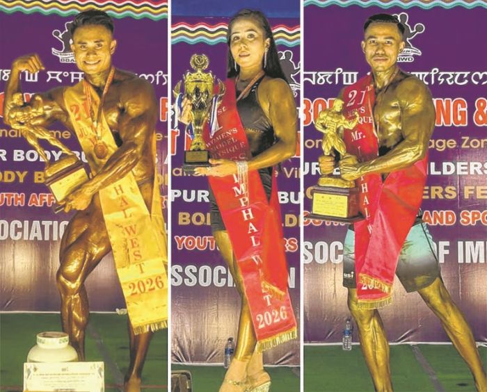 Laiphrakpam Bankimchandra seals Mr Imphal West title