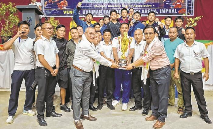 Imphal West crowned overall team champions of State Level Boxing Championships