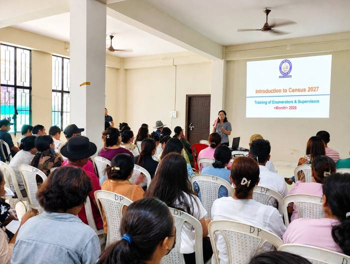 Census 2027: Training of enumerators, supervisors begins in Senapati