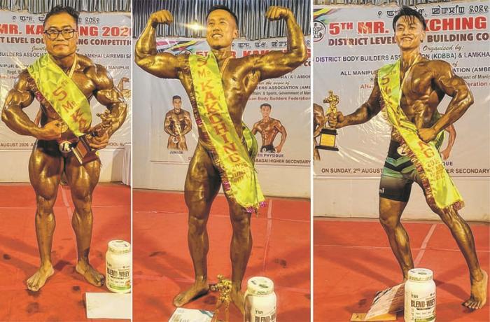 5th Mr Kakching 2026 : Kh Warren, P Pari win Senior and Junior Bodybuilding titles as N Ariyal bags Physique title