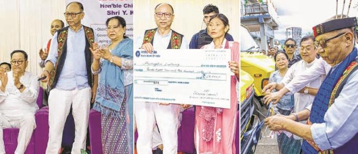 Kangpokpi rolls out red carpet welcome to CM and team, reopening of highways announced