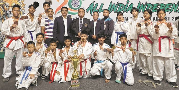 Manipur conclude 20th All India Independence cup Karate Championship 2026 campaign with 21 medals