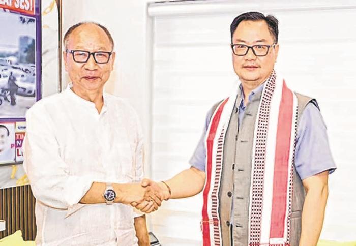 Rijiju assures all possible help to Khemchand