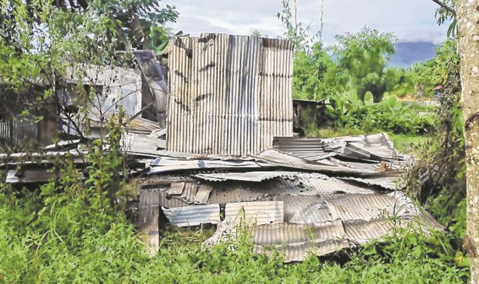 Tokpa Naga village attacked, Church, houses burnt