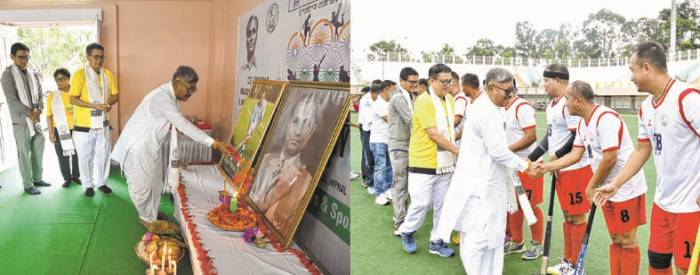 YAS Minister leads in paying tribute to hockey wizard Major Dhyan Chand on National Sports Day