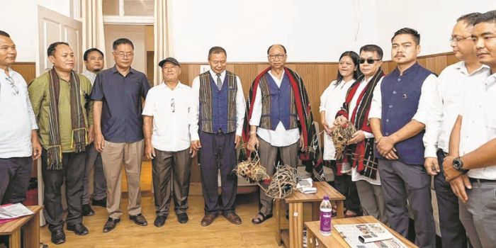 In a first since 2023, Zomi leaders visit Imphal to meet CM