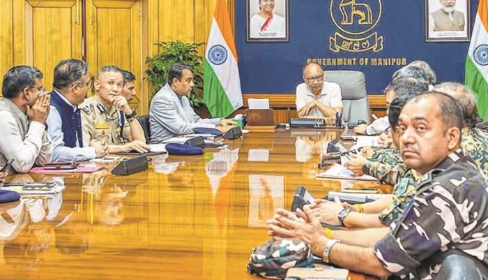 Khemchand reviews law and order situation