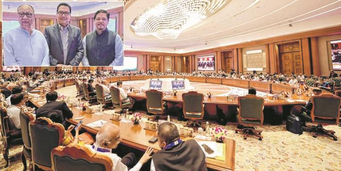 CM joins FMs' conference on Viksit Bharat
