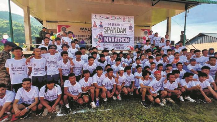 CRPF organises Cricket Tournament in Bpr, 10 km mini marathon in Kpi