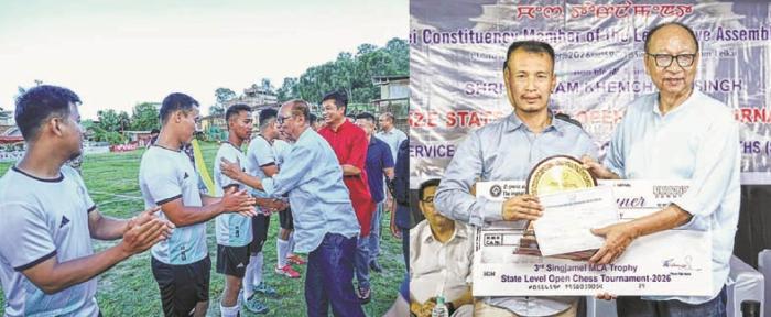 CM attends Singjamei Chess Tournament closing ceremony