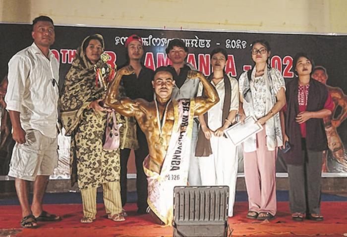 Md Ishtiyaque Hussain scripts history, pulls off unprecedented sweep at Mr Lamyanba 2026