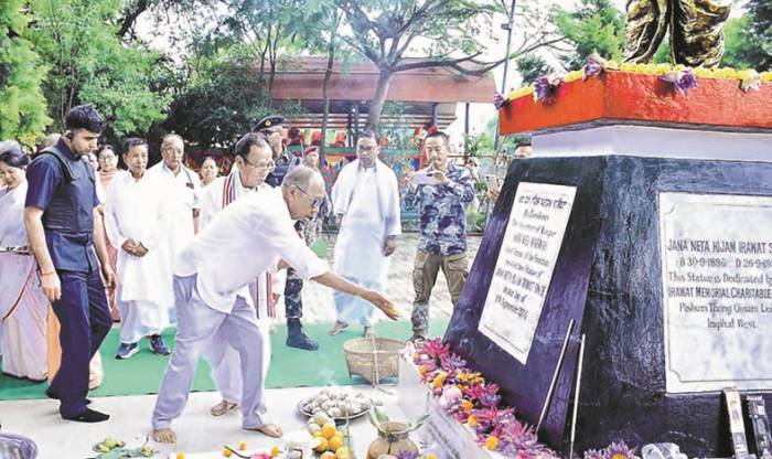 Fitting tributes paid to Lamyanba Irawat on death anniversary