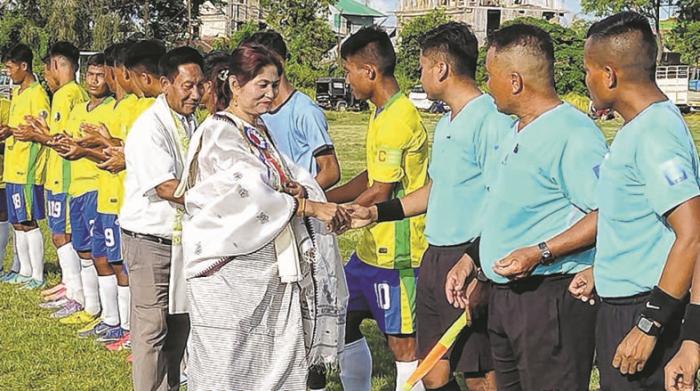 LMLCC blank KMSWC in Kakching Super Divn Football League opener