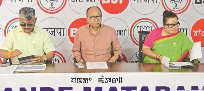 Khemchand discusses key issues with BJP leaders
