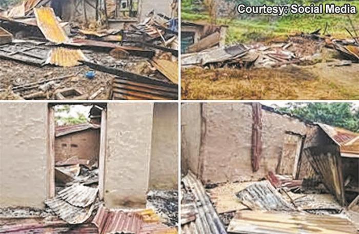 41 Naga houses, including Churches, burnt in Makui area