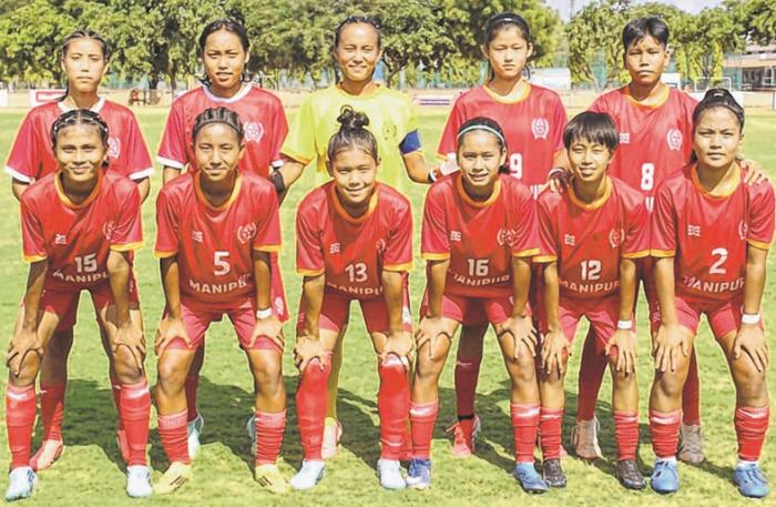 Jr Girls' NFC : Holders Manipur overcome Jharkhand 4-2 on penalties to reach another final