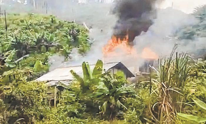 Six Naga villages come under attack, one Kuki militant killed