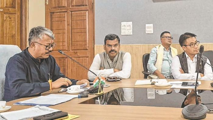 Home Minister chairs meeting on SSA