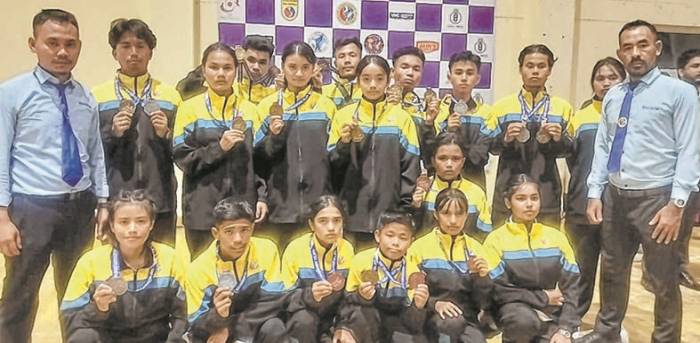 15th National Vovinam C'ship : State team return with haul of 16 medals including 8 gold