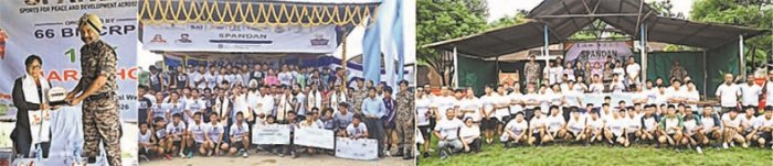 Running for Harmony: CRPF Battalions mobilize massive 10 km mini marathons