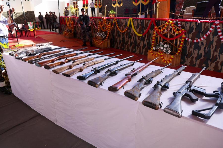 'Homecoming Ceremony' for KCP-PWG cadres at Mantripukhri Garrison, Hqs IG Assam Rifles (South) :: July 21, 2026