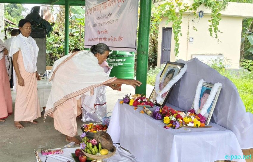 16th Death Anniversary of Rabina and Sanjit at Tamnapokpi Community Hall :: 23rd July 2025