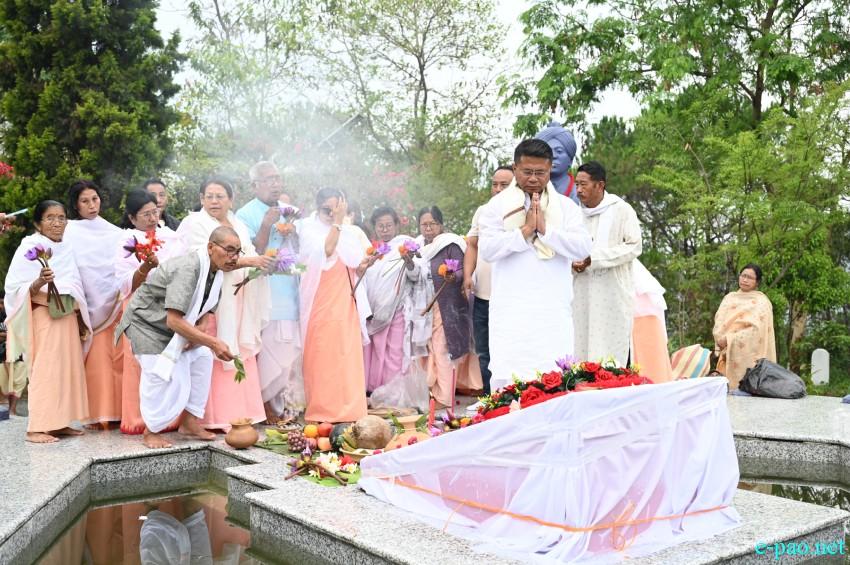 Rich tributes paid to martyrs at the Manipur Martyrs' Complex at Cheiraoching memorial complex :: 13th April 2026