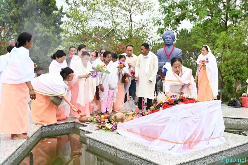 Rich tributes paid to martyrs at the Manipur Martyrs' Complex at Cheiraoching memorial complex :: 13th April 2026
