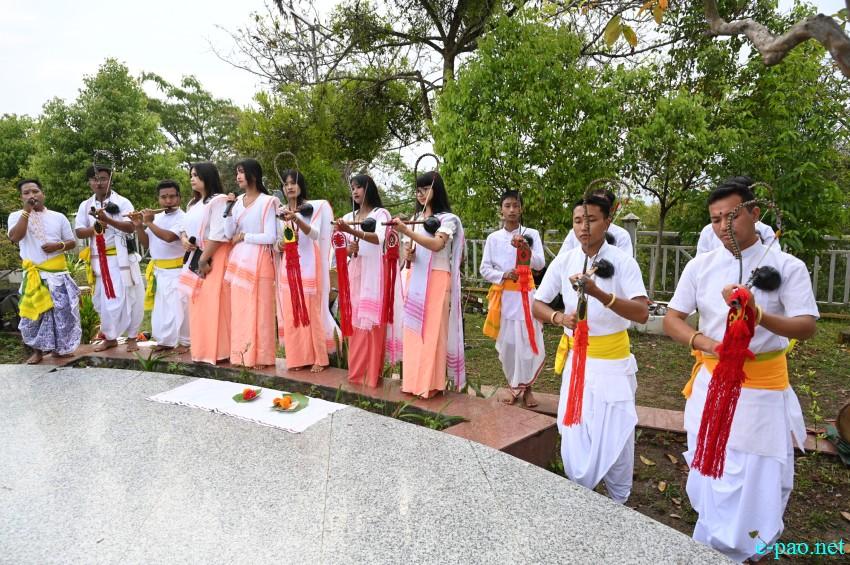 Rich tributes paid to martyrs at the Manipur Martyrs' Complex at Cheiraoching memorial complex :: 13th April 2026