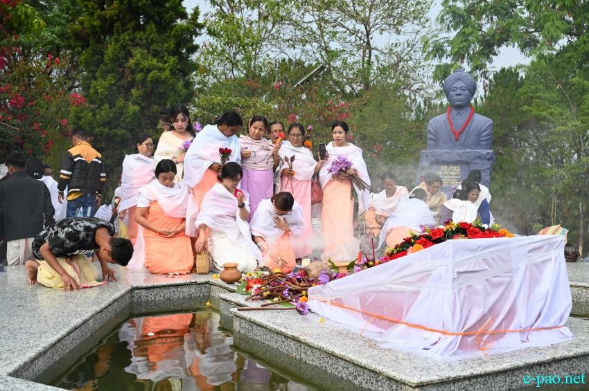 Rich tributes paid to martyrs at the Manipur Martyrs' Complex at Cheiraoching memorial complex :: 13th April 2026
