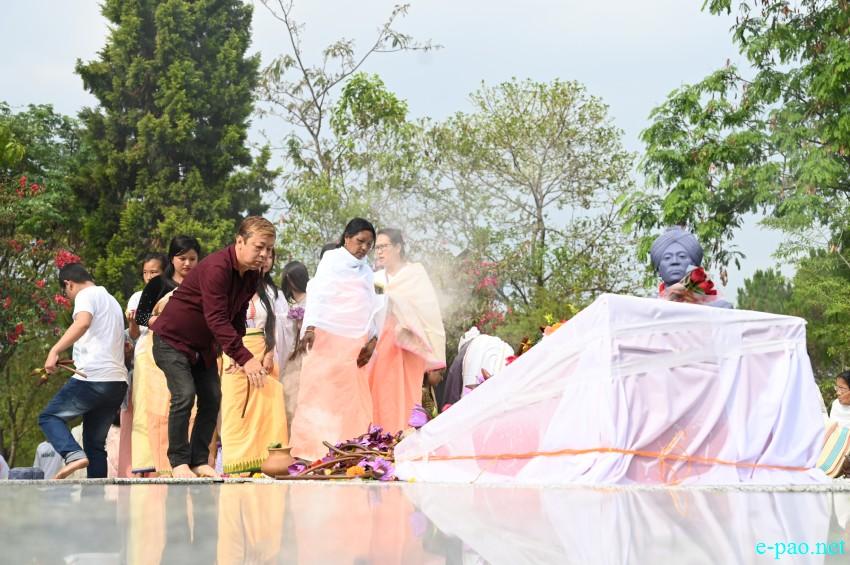 Rich tributes paid to martyrs at the Manipur Martyrs' Complex at Cheiraoching memorial complex :: 13th April 2026