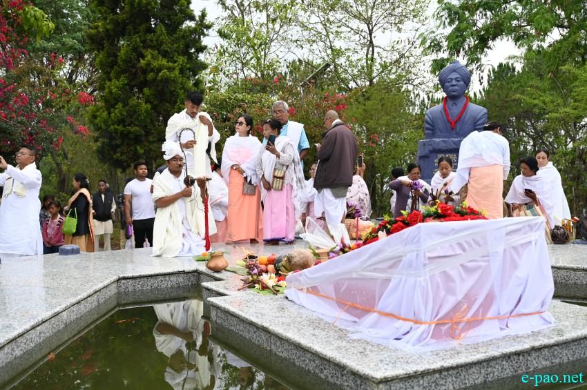 Rich tributes paid to martyrs at the Manipur Martyrs' Complex at Cheiraoching memorial complex :: 13th April 2026